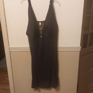 Diana Secret Black Sheer Lingerie Nightie Sleepwear Plus Size